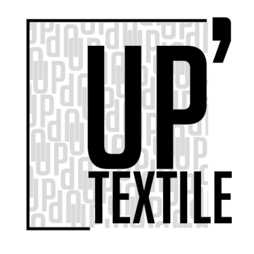 Logo de l'entreprise vosgienne Up'Textile, impression numérique textile grande laize