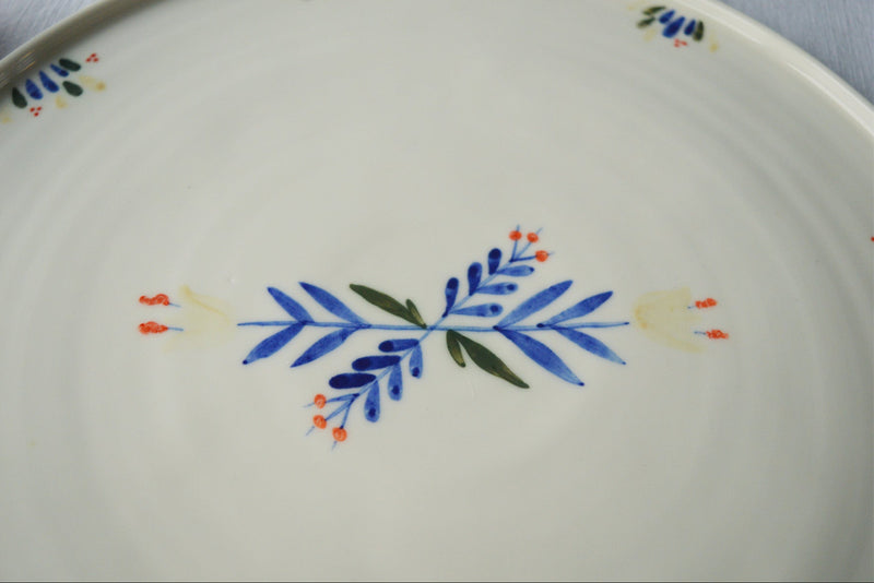 Plat de service - motif Primavera