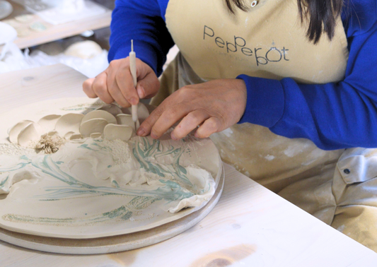 Céramiste Alsace, artisan d'art, création artisanale inspirée de la nature