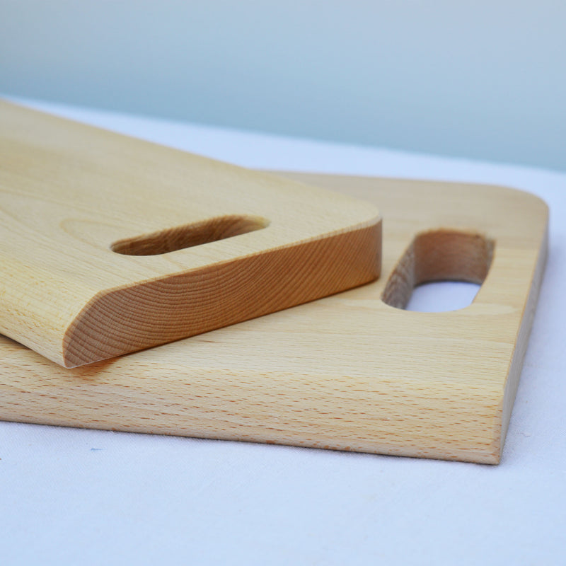 Petite et grande planches en bois, fabriquées en France en Alsace, artisanalement.