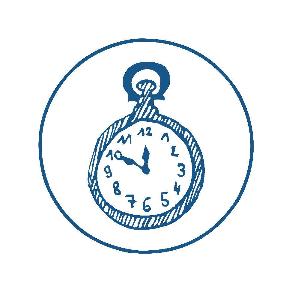 Logo Pour toute la vie Maison Primavera, une montre à gousset